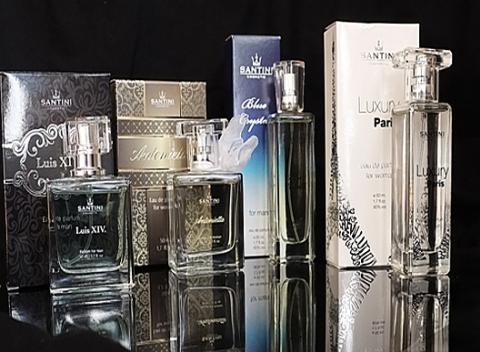 Žiarivá kolekcia luxusných francúzskych parfumov značky SANTINI. Vyrobené pod prísnou kontrolou s certifikátom nezávadnosti a kvality. 