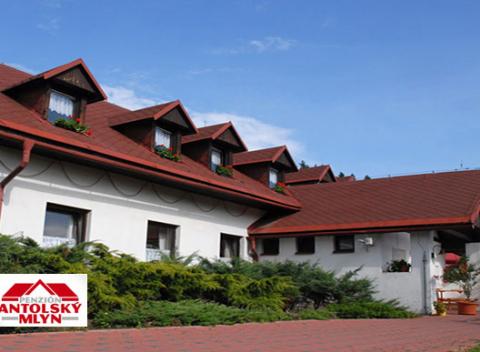 Pobyt pre dvoch na mieste plnom pohody a oddychu v penzióne Antolský mlyn v malebnom prostredí Štiavnických vrchov. 