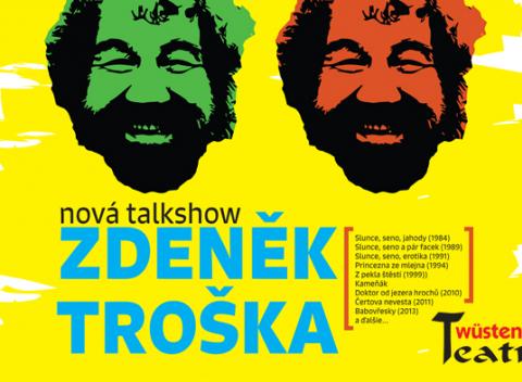 Zábavná talkšou režiséra a scenáristu Zdeňka Trošku, ktorý má na svedomí neprekonateľné filmy ako Slunce, seno.., Kameňák či Z pekla štěstí.
