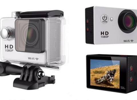 Kvalitná športová extreme kamera. Zdokumentujte vaše zážitky na svahoch zasnežených hôr alebo pod morskou hladinou!