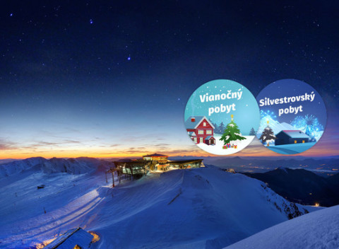Exkluzívny vianočný a silvestrovský balíček priamo na vrchole Chopku v hoteli Rotunda.