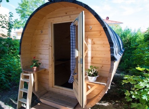 Zážitkový pobyt v Rakúsku vo vyhrievaných drevených bareloch pri lanovom parku.