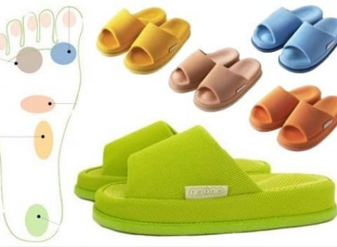 Kvalitné japonské zdravotné papuče. Stimulujú akupresúrne body, čím zmierňujú únavu, rôzne ťažkosti a bolesti. 