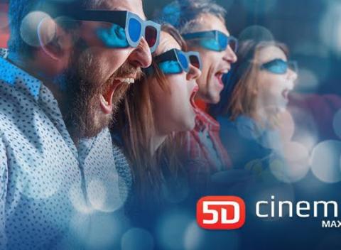 Ohromujúce zážitky s novými filmami v 5D kine Cinema Maxim po celom Slovensku. Fascinujúci svet piatich dimenzií. 