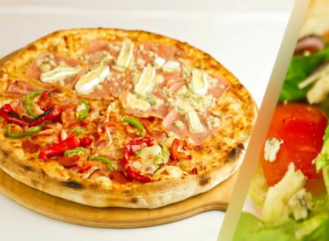 Viac druhov chrumkavej pizze, čerstvého šalátu v reštaurácii Cosmopolitan. Príďte si pochutnať na skvelých pochúťkach v príjemnom prostredí.