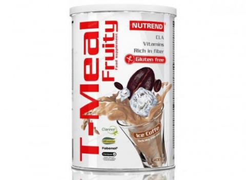 T-Meal Fruity od Nutrend - Čokoláda / 400 g. Instantný kokteil určený ako kvalitná a vyvážená desiata s veľkými kúskami čokolády.