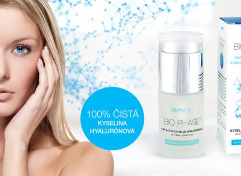 Jedinečná kyselina hyalurónová v koncentrácii 3 % s morským kolagénom je dokonalým spojením v boji proti vráskam a ochabnutej pleti.