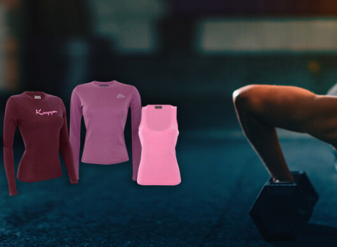 Dámske tričká Kappa s dlhým rukávom alebo tielka - pre všetky aktívne ženy.