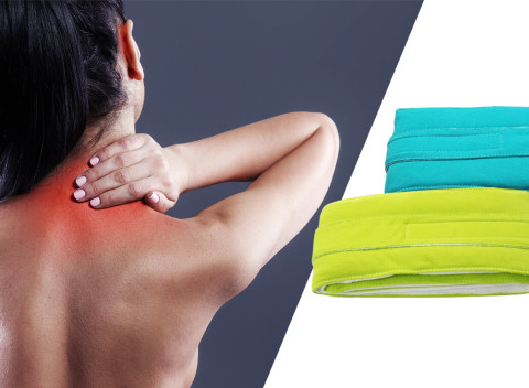 Bavlnený pás na Priessnitzov zábal - zatočí s nachladnutím, angínou aj s bolesťami krčnej chrbtice.