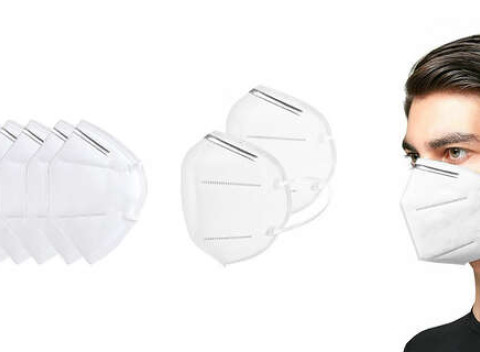 Účinný respirátor FFP2 s ochranným filtrom. Nosiť rúško či respirátor nie je hanba.