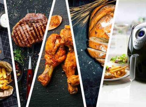 Digitálna teplovzdušná fritéza/pekárnička Primo – zdravé vyprážanie a pečenie bez oleja.