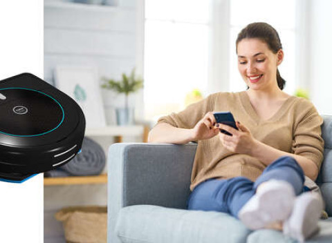 Robotický vysávač 4v1 Hobot LEGEE 669. Unikátne spojenie robotického vysávača a robotického mopu.