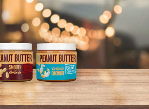 Arašidové alebo arašidovo-kokosové maslo.  Vychutnajte si čerstvé arašidy či kokos v podobe masla.