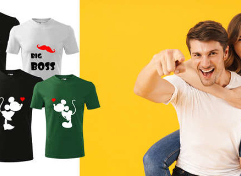 Tričko zo 100 % bavlny pre celú rodinu s doručením do 48 hodín kuriérom v cene, na výber 12 veľkostí.