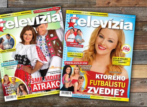 Polročné alebo ročné predplatné týždenníka Eurotelevízia, vďaka ktorému vám určite už nič dôležité vo vysielaní televízie neujde.