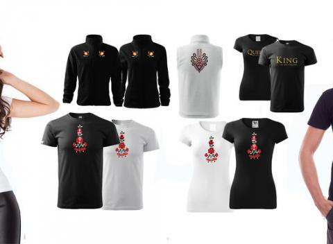 Vystúpte z radu tým správnom spôsobom a buďte originál! Tričká, mikiny a vesty s populárnymi folklórnymi motívmi. 