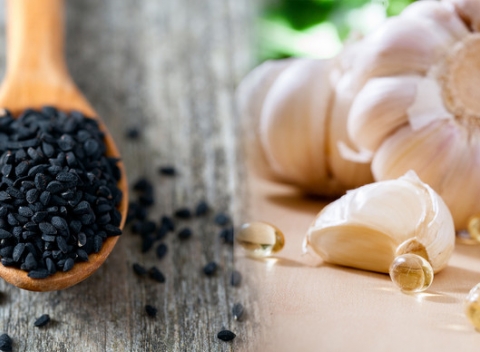 BIO Egyptská čierna rasca alebo Cesnak bez zápachu 500 mg. Doprajte si aj vy vitamínové a zdraviu prospešné bomby! 