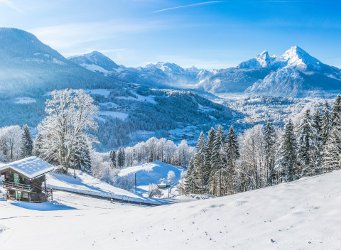 Bavorské Alpy: Zimná dovolenka v Alpensporthoteli Seimler *** s neobmedzeným wellness a polpenziou.