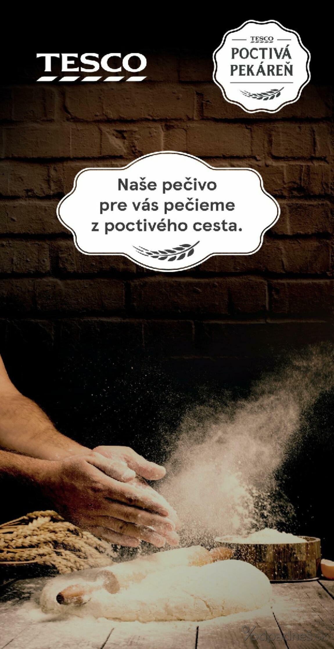 1. stránka Tesco letáku