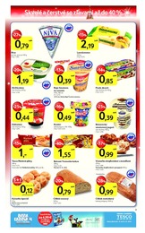 3. stránka Tesco letáku