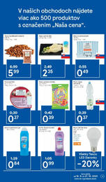 3. stránka Tesco letáku