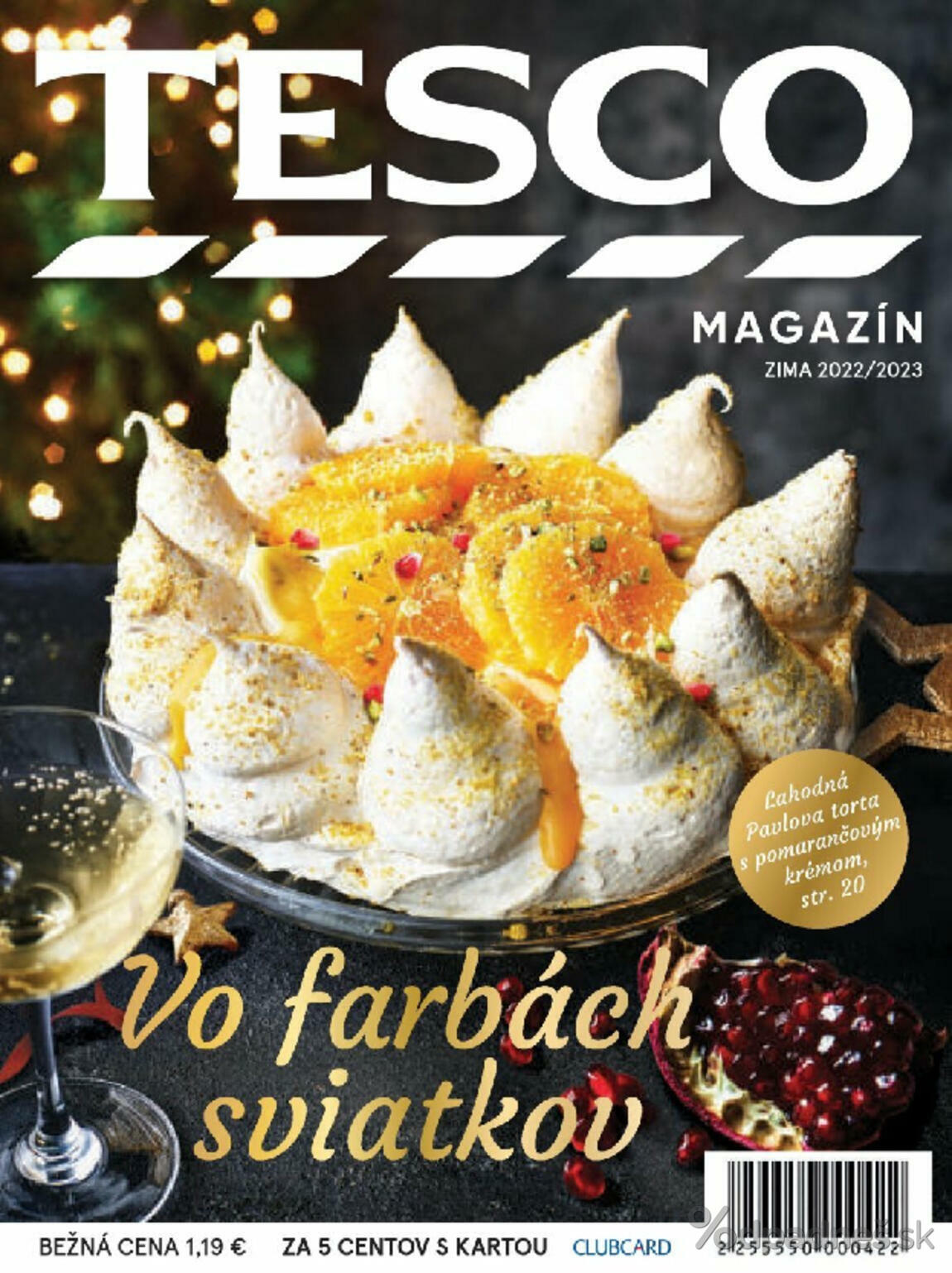 1. stránka Tesco letáku