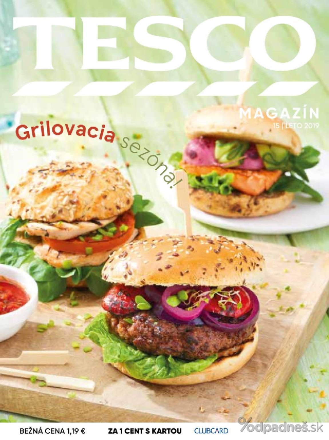1. stránka Tesco letáku