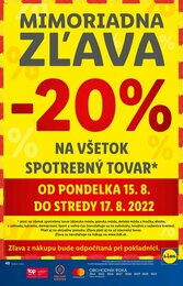 40. stránka Lidl letáku