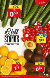 3. stránka Lidl letáku