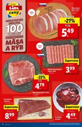 4. stránka Lidl letáku
