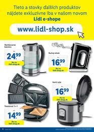4. stránka Lidl letáku