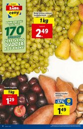 4. stránka Lidl letáku
