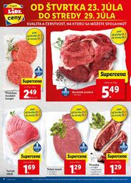 4. stránka Lidl letáku