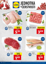 4. stránka Lidl letáku
