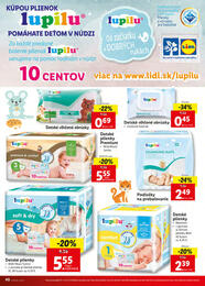 40. stránka Lidl letáku