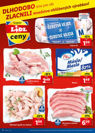 4. stránka Lidl letáku