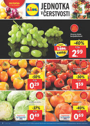 2. stránka Lidl letáku
