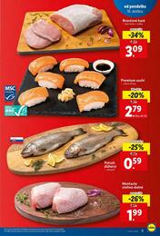 3. stránka Lidl letáku