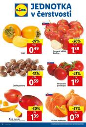 4. stránka Lidl letáku