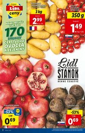 2. stránka Lidl letáku