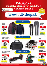 43. stránka Lidl letáku
