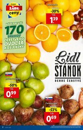 2. stránka Lidl letáku