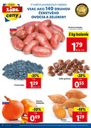 2. stránka Lidl letáku