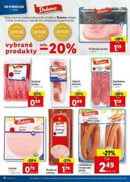 22. stránka Lidl letáku