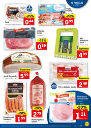 15. stránka Lidl letáku
