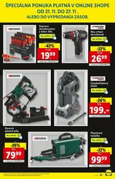 39. stránka Lidl letáku