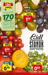 4. stránka Lidl letáku