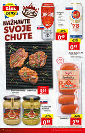 8. stránka Lidl letáku