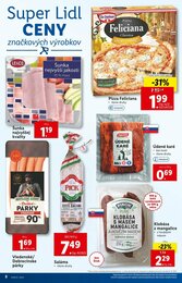 8. stránka Lidl letáku