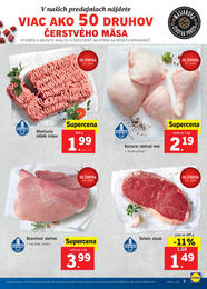 3. stránka Lidl letáku